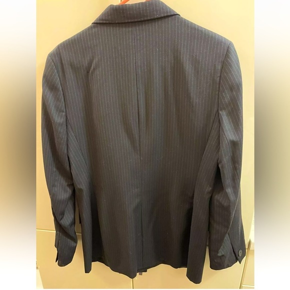 Austin Reed Womens Blazer Jacket  Size 8 100% Worsted Wool Gray - Picture 4 of 9